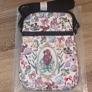 Disney Ariel and Friends Crossbody Bag - Multicolor NWT